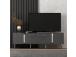 TV laud Detas - Anthracite, Silver