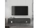 TV laud Retrolp4 - Anthracite, Silver
