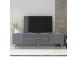 TV laud Dekol3 - Anthracite, Gold