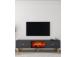TV laud Polen Bohem Fireplace - Anthracite