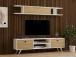 TV laud Italo - White, Pine