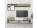 TV laud Milan TV - Walnut, White