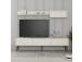 TV laud Lyon 2 - Cream, Walnut