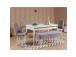 Mööblikomplekt toolid Vina 0701 - 4 - White, Grey