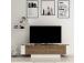 TV laud Matera - Walnut, White