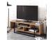 TV laud Asal (120) - Walnut, Black