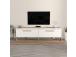 TV laud Astrid - White, Walnut