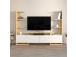 TV laud Ava - Oak, White