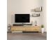 TV laud Tammy - White, Oak