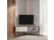 TV laud Mora - Walnut, White