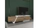 TV laud Zonas - Walnut, White