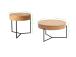 Mööblikomplekt lauad Islo - Natural