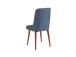 Mööblikomplekt toolid Vina Walnut Dark Blue
