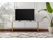 TV laud Serenity - White, Gold
