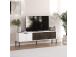 TV laud Noah - White, Walnut