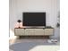 TV laud Istemi - Walnut, Travertine