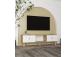 TV laud Inci Bohem - Sapphıre Oak, White