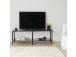TV laud Basic - Dark Grey, Black