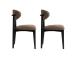 Mööblikomplekt toolid Lionte - Brown, Black