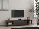 TV laud Eray - Walnut, Anthracite