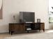 TV laud Erem - Walnut, Black