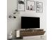 TV laud Matera - Walnut, White