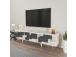 TV laud 3 D - White, Marble