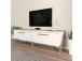 TV laud Astrid - White, Walnut