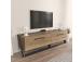 TV laud Astrid - Walnut, Black