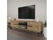 TV laud Eslem - Oak, Black