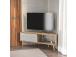 TV laud Mora - Sapphire Oak, White