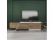TV laud Zonas - Walnut, White