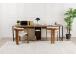 Twin Study Desk - Atlantic Pine, Black