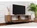 TV laud Serenity - Venezia Walnut, Black