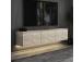 TV laud Neon Illuminated - Travertine