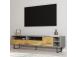TV laud Luga - Grey, Oak