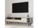 TV laud Luga - Grey, Travertine