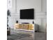 TV laud Aydos - White, Oak