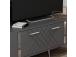 TV laud Detas - Anthracite, Silver