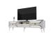TV laud Yumedi - White, Gold