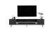 TV laud Dekolp3 - Anthracite, Silver
