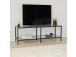 TV laud Basic - Dark Grey, Black