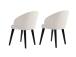 Mööblikomplekt toolid Bentley - White, Black