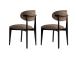 Mööblikomplekt toolid Lionte - Brown, Black