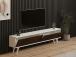 TV laud Hill - Walnut, White
