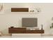 TV laud Elda - White, Walnut