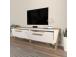 TV laud Astrid - White, Walnut