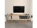 TV laud Ecrin - Oak, Black