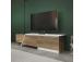 TV laud Zonas - Walnut, White