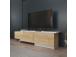 TV laud Zonas - Sapphire Oak, White